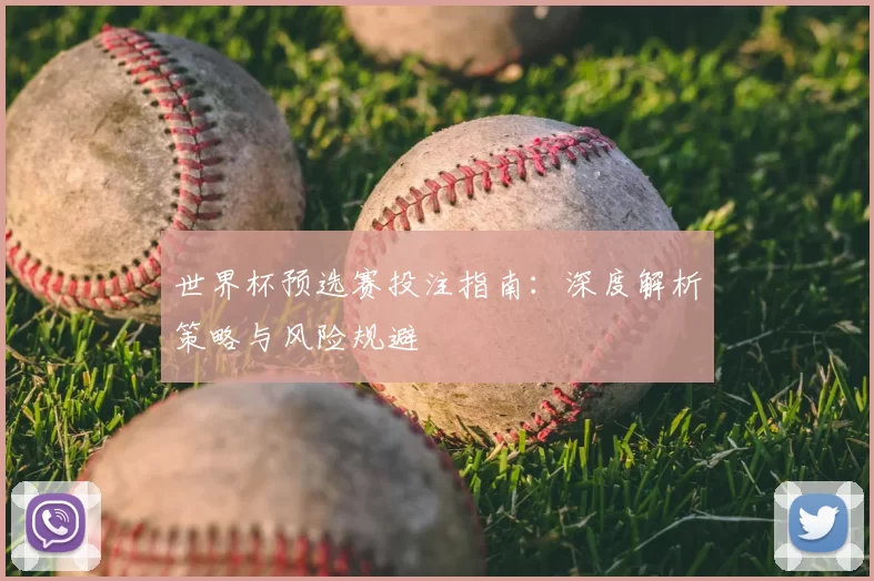 世界杯预选赛投注指南：深度解析策略与风险规避