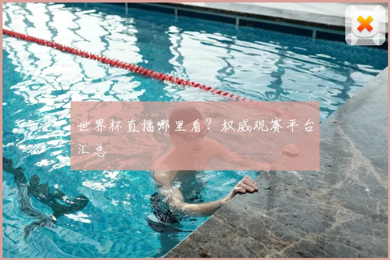 世界杯直播哪里看?权威观赛平台汇总